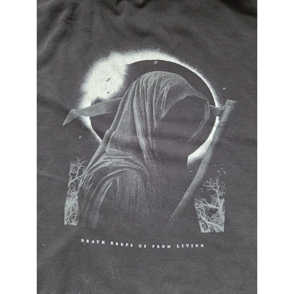 Independent Trading Co After The Burial Black Graphic Pullover Hoodie Mens Sz XL